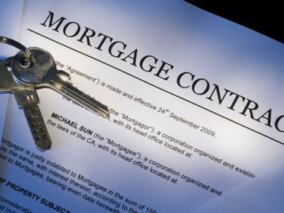 image of a mortgage contract